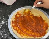 A picture of step 18 of Paneer Palangtod Pizza.