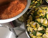 A picture of step 2 of Raw Mango Pickle.