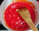 A picture of step 3 of Bombay Halwa.