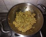 A picture of step 1 of Mawa kachori.