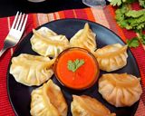 A picture of step 7 of Soya Momos.