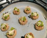 Foto del paso 5 de la receta: Pepas de rúcula, tomate 🍅 y queso 🧀