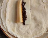 Foto langkah ke 3 dari resep Lumpia pisang coklat keju.