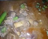 A picture of step 4 of Mutton Nihari.