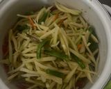 Foto langkah ke 4 dari resep Lodeh Labu Iris.