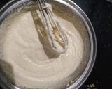 A picture of step 2 of Dahi bhalle.