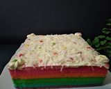 Foto langkah ke 7 dari resep Rainbow Cake.