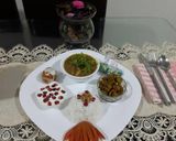 A picture of step 9 of Sindhi curry.