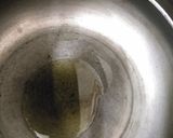 A picture of step 1 of Green moong daal.
