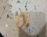 A picture of step 9 of Chicken alfredo.