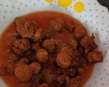 ரோட்டுக்கடை மீல் மேக்கர் (சோயா)(roadside soya masala recipe in tamil) ரெசிபி ஸ்டேப் 8 புகைப்படம்