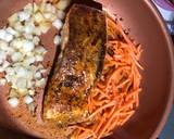 Spicy Salmon w/ Lemon Pepper Pasta recipe step 4 photo
