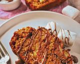A picture of step 6 of Banana & Pineapple Cake With Dark Chocolate Chunks (Vegan).