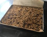 A picture of step 4 of Ginger and Sultana Flapjacks.