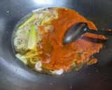 Gambar langkah 2 resipi Rendang ayam tua.