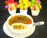 A picture of step 5 of Wholesome Veggies Lemon Coriander Soup - New Year 2026 Post Party Detox Healthy Soup.