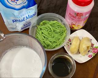 Cendol durian gula merah ala Mama Asi / yLoVeA - Step 1