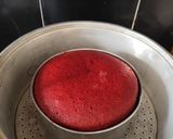 Foto langkah ke 3 dari resep Cake Red Velvet Gluten Free.