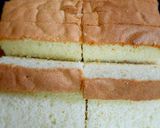A picture of step 6 of 3 ingredients sponge cake.