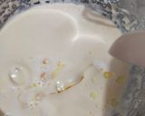 Foto langkah ke 2 dari resep Mochi Cake Coklat Lumer (1 Telur).