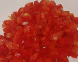 Foto del paso 1 de la receta: Fritada de pimiento y cebolla