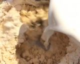 Foto langkah ke 3 dari resep Roti Sobek Tanpa Telur.