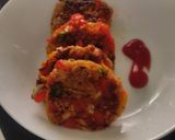 A picture of step 4 of Mix vegetable paneer cheese cutlet.