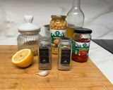 Foto del paso 1 de la receta: Hummus de pimiento de piquillo