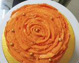 Mango rose cake રેસીપી સ્ટેપ3ફોટો