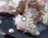 A picture of step 1 of Tawa chicken.