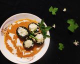 A picture of step 9 of No Fry Palak Paneer Kofta Curry.