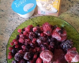 Foto del paso 1 de la receta: Smoothie de Barbie de frutos rojos