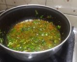 મેથીની લોટ વાળી ભાજી (Methi lot bhaji recipe in Gujarati) રેસીપી સ્ટેપ3ફોટો