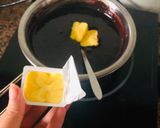 Hình bước làm 3 của món Nama chocolate  đắng chuẩn Nhật