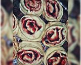 صورة لخطوة 4 من وصفة 🍓strawberry rolls🍓🍓لفائف الفروله 🍓