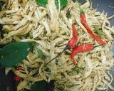 A picture of step 7 of Vietnamese Lemongrass Chicken Jerky with Lime Leaves.