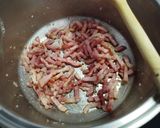 Foto del paso 3 de la receta: Espaguetis con bacon y bechamel a tu gusto