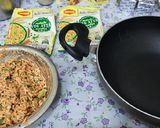 A picture of step 5 of Maggi Nutrilicious Masala VEG ATTA noodles Vegetables pizza.