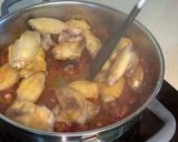 Foto del paso 10 de la receta Alitas de pollo con langostinos y shiitake