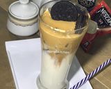 A picture of step 2 of Dalgona coffe.