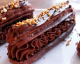 Foto del paso 20 de la receta: Eclairs de cacao relleno de trufa de chocolate