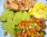 Foto langkah ke 9 dari resep Steak Ayam Saus Creamy Spaghetti&Mashed Sweet potato🍠😋.