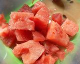 Foto del paso 5 de la receta: Batido de zanahoria, sandía y frutillas con granadina