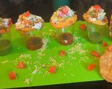 A picture of step 4 of Sev Puri.