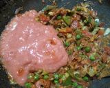 A picture of step 6 of Tomato Pulao (mumbai street style).