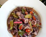Foto langkah ke 3 dari resep Tumis Cumi Hitam.