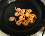 A picture of step 1 of Mulo Chingri Chechki Radish Prawn Stir Fry Bengali style.