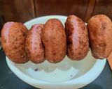Foto langkah ke 4 dari resep Donat Sourdough Ubi Ungu.