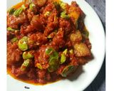 Foto langkah ke 7 dari resep Balado Ikan Asin dan Pete.