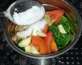 A picture of step 3 of Coriander Tomato Peanut Chutney.